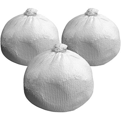 ALPIDEX Lot de 3 balles de craie de 60 g pour escalade, fitness, gym, gymnastique, pole danse, craie ALPIDEX Lot de 3 balles de craie de 60 g pour escalade, fitness, gym, gymnastique, pole danse, craie