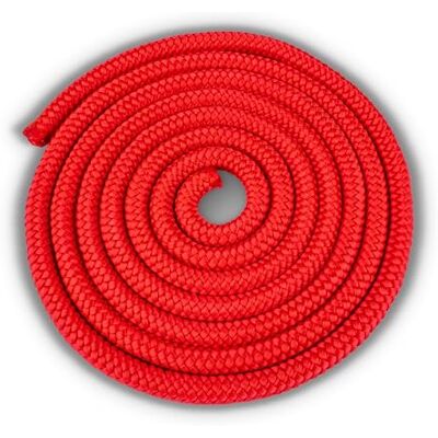 HAEST Corde à sauter pour enfants et adultes Longueur : 3 m Rouge Poids : 120 g Idéale pour les sports scolaires et clubs Robuste et réglable HAEST Corde à sauter pour enfants et adultes Longueur : 3 m Rouge Poids : 120 g Idéale pour les sports scolaires et clubs Robuste et réglable