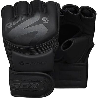 RDX Grappling Glove F15 Matte Black-L RDX Grappling Glove F15 Matte Black-L