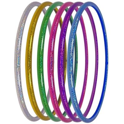 hoopomania Glitter Hula Hoop, Ø80/90/100cm hoopomania Glitter Hula Hoop, Ø80/90/100cm