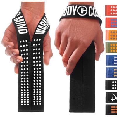 WARM BODY COLD MIND V1 Sangle de Tirage Musculation Lifting Wrist Straps Sangle pour Fitness, Levage, Gym, Powerlifting Accessoires Salle de Sport WARM BODY COLD MIND V1 Sangle de Tirage Musculation Lifting Wrist Straps Sangle pour Fitness, Levage, Gym, Powerlifting Accessoires Salle de Sport