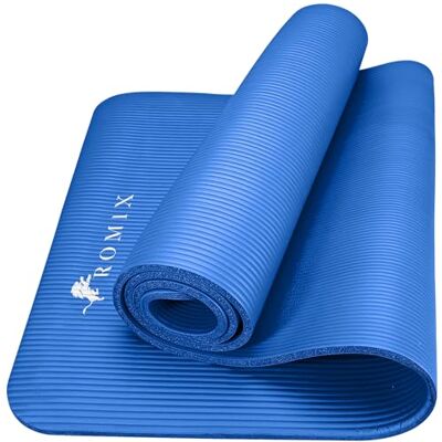 ROMIX Tapis Yoga Epais 15mm, Premium Antidérapant Tapis de Sport avec Sangle De Transport, Parfait pour Maison, Pilates, Gym, Meditation, Camping, Sport 180x60cm Résistant à la Transpiration Yoga Mat ROMIX Tapis Yoga Epais 15mm, Premium Antidérapant Tapis de Sport avec Sangle De Transport, Parfait pour Maison, Pilates, Gym, Meditation, Camping, Sport 180x60cm Résistant à la Transpiration Yoga Mat