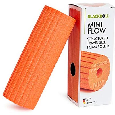 BLACKROLL ® MINI FLOW (5x15 cm) Rouleau d'automassage pour fitness, yoga, crossfit et étirements Double effet sur les fascias orange BLACKROLL ® MINI FLOW (5x15 cm) Rouleau d'automassage pour fitness, yoga, crossfit et étirements Double effet sur les fascias orange