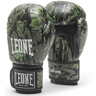 LEONE 1947 Gants de Boxe Leo Camo GN404J, 6 oz LEONE 1947 Gants de Boxe Leo Camo GN404J, 6 oz