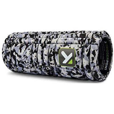 TRIGGERPOINT Grid, Rouleau en Mousse avec Instrusctions Vidéos en Ligne, Massage Pronfond des Tissus Musculaires, 13''/33cm TRIGGERPOINT Grid, Rouleau en Mousse avec Instrusctions Vidéos en Ligne, Massage Pronfond des Tissus Musculaires, 13''/33cm
