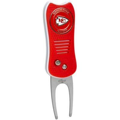 Team Golf NFL Switchfix Outil de divot unisexe pour adulte Team Golf NFL Switchfix Outil de divot unisexe pour adulte