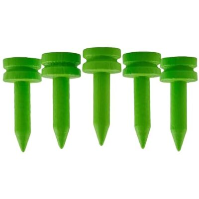 TH Golf Lot de 100 tees de golf en bois Plusieurs couleurs et tailles Château vert fluo (25 mm) TH Golf Lot de 100 tees de golf en bois Plusieurs couleurs et tailles Château vert fluo (25 mm)