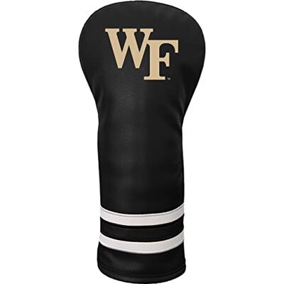 Team Golf NCAA Wake Forest Couvre-Club de Parcours Vintage (Couleur) – Imprimé NCAA Vintage Fairway (imprimé), Compatible avec Tous Les Clubs de Parcours, Hybrides et Utilitaires Team Golf NCAA Wake Forest Couvre-Club de Parcours Vintage (Couleur) – Imprimé NCAA Vintage Fairway (imprimé), Compatible avec Tous Les Clubs de Parcours, Hybrides et Utilitaires