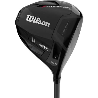 Wilson DYNAPWR MAX Driver pour homme droitier Taille standard 42 Wilson DYNAPWR MAX Driver pour homme droitier Taille standard 42