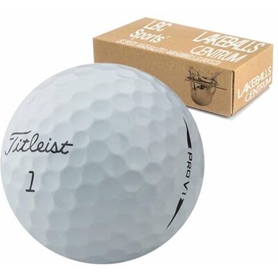 Titleist Lot de 50 balles de golf Pro V1 Qualité AAA/AA Dans un sac en filet Titleist Lot de 50 balles de golf Pro V1 Qualité AAA/AA Dans un sac en filet