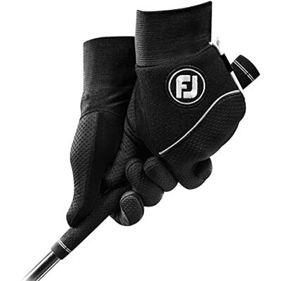 FootJoy WinterSof Gant de golf pour homme Noir FootJoy WinterSof Gant de golf pour homme Noir