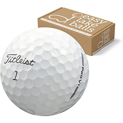 Titleist Easy Lakeballs Lot de 100 balles de golf Pro V1 Lakeballs – Qualité AAA/AA Titleist Easy Lakeballs Lot de 100 balles de golf Pro V1 Lakeballs – Qualité AAA/AA