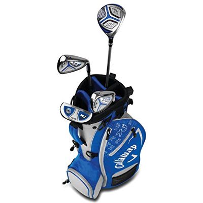 Callaway Golf 2018 Xj Junior Set de 4 pièces pour gaucher Bleu Callaway Golf 2018 Xj Junior Set de 4 pièces pour gaucher Bleu