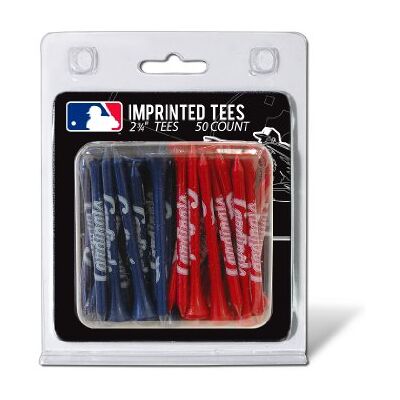 Team Golf MLB Lot de 50 tees de golf de 7,5 cm, taille réglementaire, couleurs d'équipe multiples Team Golf MLB Lot de 50 tees de golf de 7,5 cm, taille réglementaire, couleurs d'équipe multiples