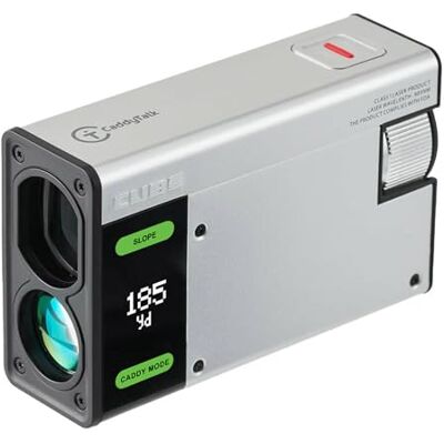 CaddyTalk Cube – Télémètre de golf avec pente, mode caddie, vue super claire 6x, 5-1000 m, résistant à l'eau, batterie rechargeable 700 mAh, étui, télémètre de golf, cadeaux de golf CaddyTalk Cube – Télémètre de golf avec pente, mode caddie, vue super claire 6x, 5-1000 m, résistant à l'eau, batterie rechargeable 700 mAh, étui, télémètre de golf, cadeaux de golf