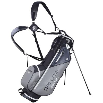 Big Max Dri Lite Seven G Sac de golf à trépied 2024 Sac de golf (Gris-Noir) Big Max Dri Lite Seven G Sac de golf à trépied 2024 Sac de golf (Gris-Noir)