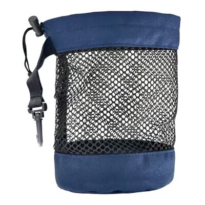 Uqezagpa Sac de transport en nylon pour balle de golf, ceinture de rangement portable pour exercice, golfeur, maille en nylon Uqezagpa Sac de transport en nylon pour balle de golf, ceinture de rangement portable pour exercice, golfeur, maille en nylon