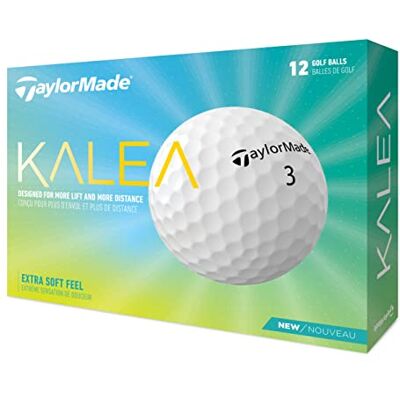 TaylorMade Kalea Balle de golf pour femme Blanc Taille unique TaylorMade Kalea Balle de golf pour femme Blanc Taille unique