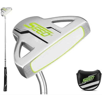 golfccc Putters de club de golf pour garçon et fille droitier avec couvre-tête Maillet de club de golf pour enfants de 8 à 18 ans pour garçons et filles pour droitiers avec couvre-tête golfccc Putters de club de golf pour garçon et fille droitier avec couvre-tête Maillet de club de golf pour enfants de 8 à 18 ans pour garçons et filles pour droitiers avec couvre-tête