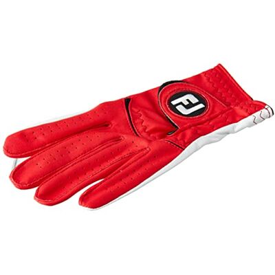 FootJoy FJ Spectrum Gants de Golf pour la Main Gauche (Composite) Couleur: Rouge Taille: L FootJoy FJ Spectrum Gants de Golf pour la Main Gauche (Composite) Couleur: Rouge Taille: L