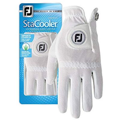 FootJoy Gants de golf StaCooler pour femme (blanc) FootJoy Gants de golf StaCooler pour femme (blanc)