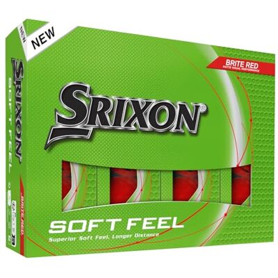 Srixon New Soft Feel Brite 2025 Boules de golf colorées Srixon New Soft Feel Brite 2025 Boules de golf colorées