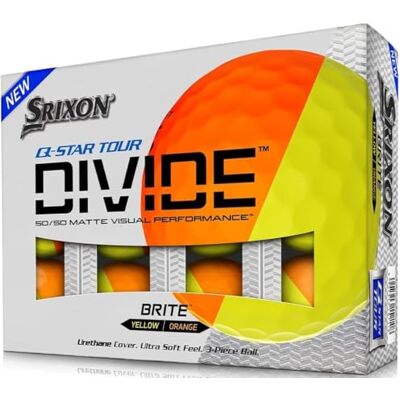 Srixon Q-Star Tour Divide Balles de golf Srixon Q-Star Tour Divide Balles de golf