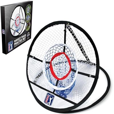 PGA TOUR Perfect Touch Filet de chipping, bleu et vert, 28,5 x 3,2 x 28,5 cm PGA TOUR Perfect Touch Filet de chipping, bleu et vert, 28,5 x 3,2 x 28,5 cm