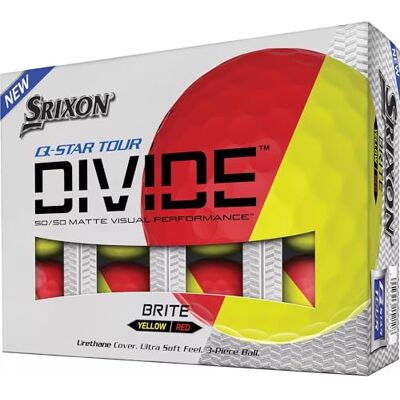 Srixon Q-Star Tour Divide Balles de golf Srixon Q-Star Tour Divide Balles de golf