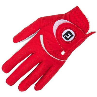 FootJoy FJ Spectrum Gants de golf pour main gauche Rouge Taille M FootJoy FJ Spectrum Gants de golf pour main gauche Rouge Taille M