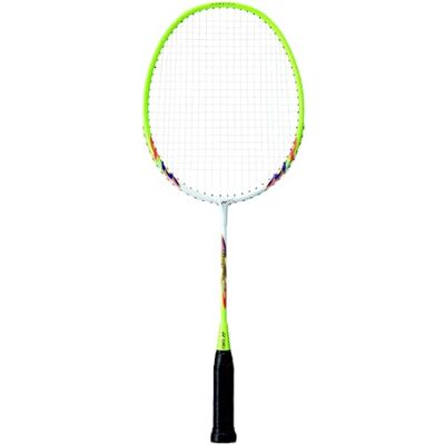 YONEX Muscle Power 2 Raquette de badminton pour enfant Blanc/jaune Taille US 17 YONEX Muscle Power 2 Raquette de badminton pour enfant Blanc/jaune Taille US 17