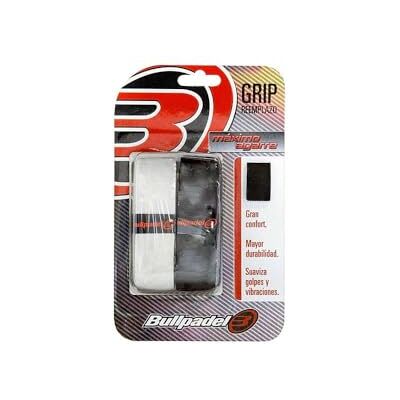 Bullpadel Grip Gr-1210 Noir Blanc Bullpadel Grip Gr-1210 Noir Blanc
