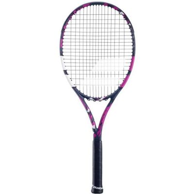 Babolat Raquette de Tennis Adulte Boost Aero Cordée Pink, Idéale pour Progresser et Exploiter Son Potentiel, Puissance et Maniabilité, Taille Grip 1, Marque Française, Rose Babolat Raquette de Tennis Adulte Boost Aero Cordée Pink, Idéale pour Progresser et Exploiter Son Potentiel, Puissance et Maniabilité, Taille Grip 1, Marque Française, Rose