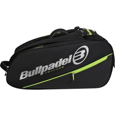 Bullpadel Advance Bpp26014 Sac pour raquette Noir Vert Bullpadel Advance Bpp26014 Sac pour raquette Noir Vert