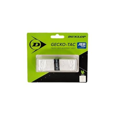 Dunlop Poignée de rechange Gecko Tac Blanc Blister unique Prise en main supérieure, contrôle amélioré Dunlop Poignée de rechange Gecko Tac Blanc Blister unique Prise en main supérieure, contrôle amélioré