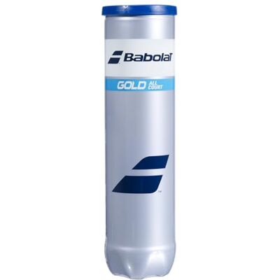 Babolat Gold All Court X4 Balles, Adultes, Unisexe, Jaune (Noir), Taille Unique Babolat Gold All Court X4 Balles, Adultes, Unisexe, Jaune (Noir), Taille Unique