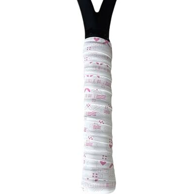 Buxuaaaa Bande adhésive absorbante pour raquette de squash de badminton, sangle enveloppante, bande anti-transpiration, surgrip de tennis Buxuaaaa Bande adhésive absorbante pour raquette de squash de badminton, sangle enveloppante, bande anti-transpiration, surgrip de tennis