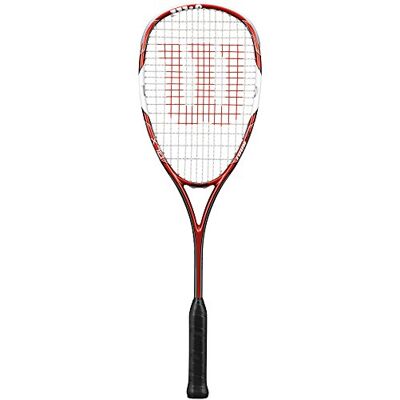 Wilson Raquette de squash unisexe Pour tous les domaines Pour joueurs expérimentés Tour 150 Puissance Taille unique Rouge/blanc WRT912330 Wilson Raquette de squash unisexe Pour tous les domaines Pour joueurs expérimentés Tour 150 Puissance Taille unique Rouge/blanc WRT912330