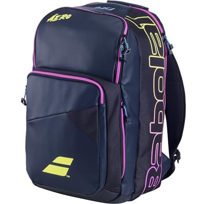 Babolat Pure Aero Rafa Sac à dos de tennis Bleu marine/jaune/rose Babolat Pure Aero Rafa Sac à dos de tennis Bleu marine/jaune/rose