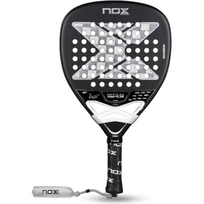 NOX AT10 Genius Attack 18K Alum 2026 Raquette de padel professionnelle, carbone 18 K aluminisé, puissance maximale et performances avancées NOX AT10 Genius Attack 18K Alum 2026 Raquette de padel professionnelle, carbone 18 K aluminisé, puissance maximale et performances avancées