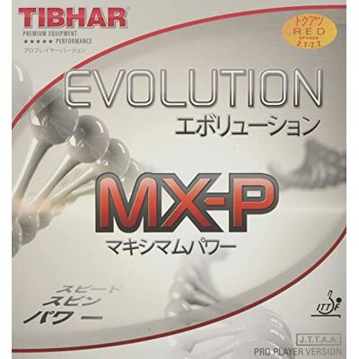 Tibhar Evolution MX-P Caoutchouc de table de tennis de table Tibhar Evolution MX-P Caoutchouc de table de tennis de table