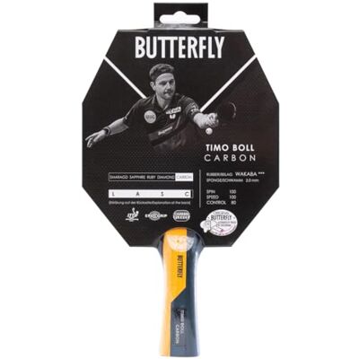 Butterfly 85037 Timo Boll Carbon Ready Racket Butterfly 85037 Timo Boll Carbon Ready Racket