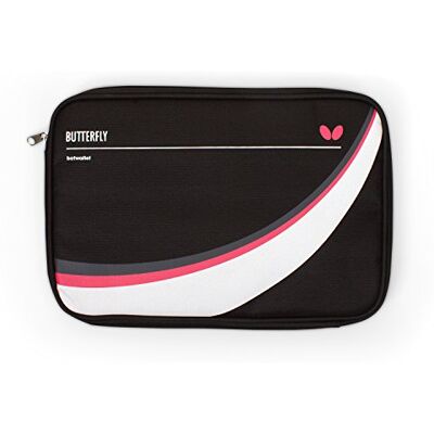 Butterfly Housse de tennis de table Drive Case II pour raquette de tennis de table Sac de rangement rectangulaire pour une protection parfaite avec compartiment pour accessoires Butterfly Housse de tennis de table Drive Case II pour raquette de tennis de table Sac de rangement rectangulaire pour une protection parfaite avec compartiment pour accessoires