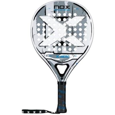 NOX X-Hero Padel Racket, Blanc NOX X-Hero Padel Racket, Blanc