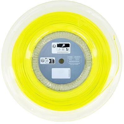 Dunlop Explosive Spin 17G Bobine de cordes de tennis Jaune 200 m Dunlop Explosive Spin 17G Bobine de cordes de tennis Jaune 200 m