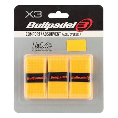 Bullpadel Surgrip 3 unités GB-1201 jaune Bullpadel Surgrip 3 unités GB-1201 jaune