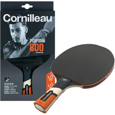 Cornilleau Perform 800 Raquette de ping Pong d'intérieur pour Jouer en Club All revêtement ITTF 5 étoiles Cornilleau Perform 800 Raquette de ping Pong d'intérieur pour Jouer en Club All revêtement ITTF 5 étoiles