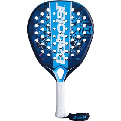 Babolat Raquette de Padel Modèle Air Vertuo, Taille Unique, Couleur Bleu, Matériau Composite, Parfaite pour Les Attaquants Aériens, Équilibre Contrôle et Puissance Babolat Raquette de Padel Modèle Air Vertuo, Taille Unique, Couleur Bleu, Matériau Composite, Parfaite pour Les Attaquants Aériens, Équilibre Contrôle et Puissance