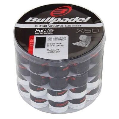 Bullpadel Grip GB1201 Box 50, Adultes, Unisexe, Multicolore (Multicolore), Taille unique Bullpadel Grip GB1201 Box 50, Adultes, Unisexe, Multicolore (Multicolore), Taille unique