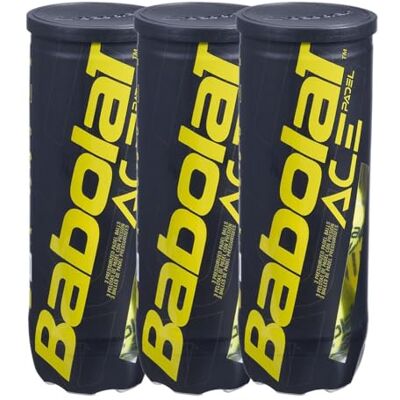 Babolat Tripack Ace Lot de 9 balles de padel Babolat Tripack Ace Lot de 9 balles de padel